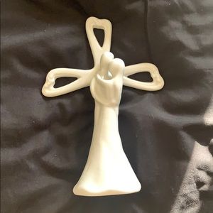 Cross Couple Wedding Topper